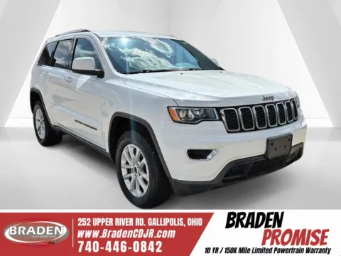 White 2021 Jeep Grand Cherokee Laredo E for sale in Gallipolis, OH