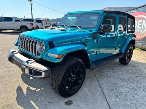 Another view of 2024 Jeep Wrangler Sahara 4xe for sale in Gallipolis, OH at Braden Chrysler Dodge Jeep Ram