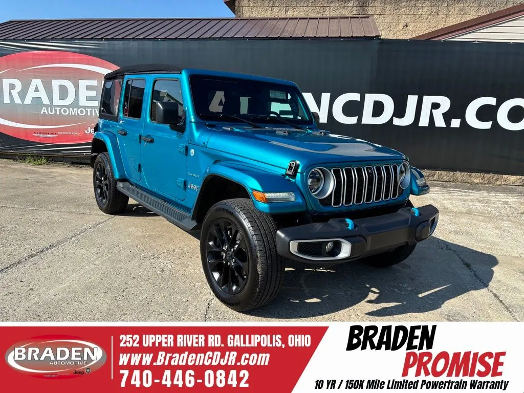 Unknown 2024 Jeep Wrangler Sahara 4xe for sale in Gallipolis, OH
