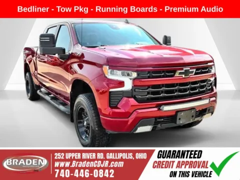 Red 2022 Chevrolet Silverado 1500 RST for sale in Gallipolis, OH