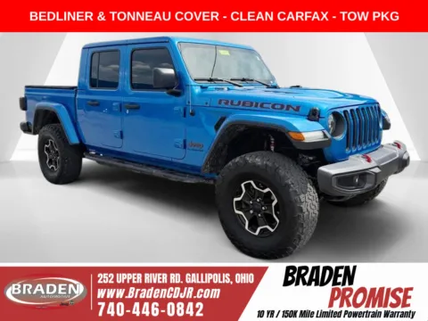 Blue 2021 Jeep Gladiator Rubicon for sale in Gallipolis, OH