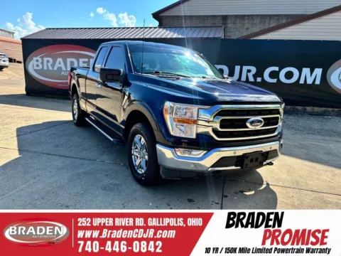 Blue 2022 Ford F-150 XLT for sale in Gallipolis, OH