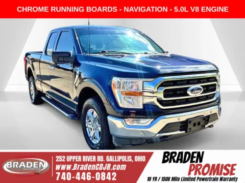 Blue 2022 Ford F-150 XLT for sale in Gallipolis, OH