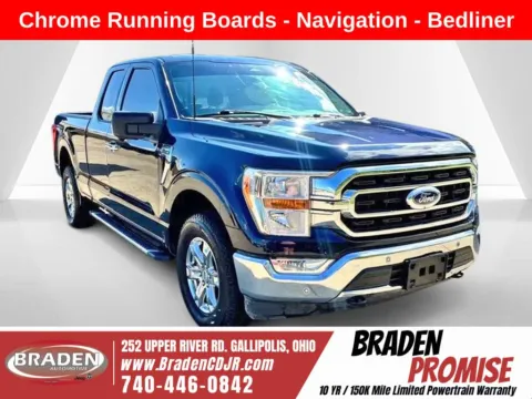 Blue 2022 Ford F-150 XLT for sale in Gallipolis, OH