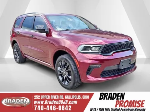 Red 2021 Dodge Durango GT Plus for sale in Gallipolis, OH