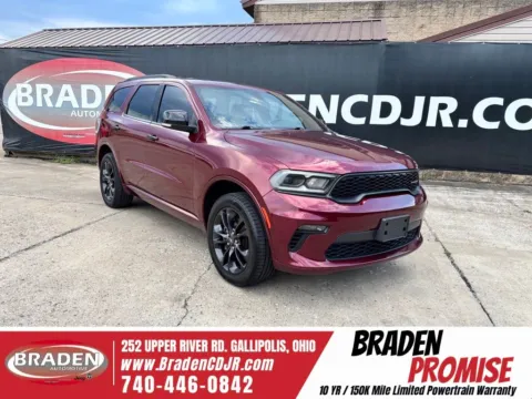 Red 2021 Dodge Durango GT Plus for sale in Gallipolis, OH