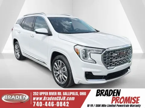 White 2024 GMC Terrain Denali for sale in Gallipolis, OH