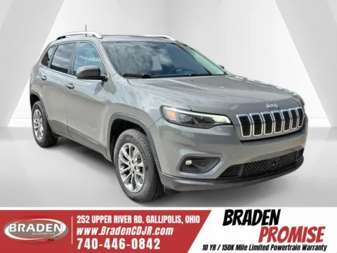 Gray 2021 Jeep Cherokee Latitude Lux for sale in Gallipolis, OH