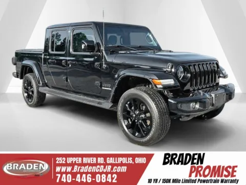 Black 2022 Jeep Gladiator High Altitude for sale in Gallipolis, OH