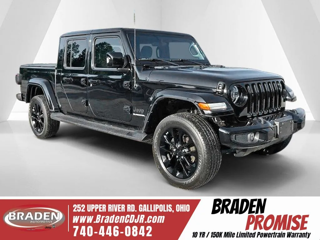 Black 2022 Jeep Gladiator High Altitude for sale in Gallipolis, OH