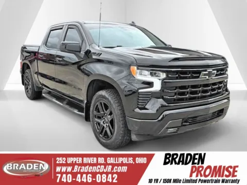 Black 2022 Chevrolet Silverado 1500 RST for sale in Gallipolis, OH