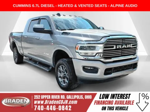 Silver 2022 Ram 3500 Laramie for sale in Gallipolis, OH