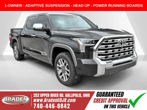 Black 2022 Toyota Tundra 1794 for sale in Gallipolis, OH