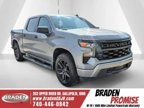 Gray 2023 Chevrolet Silverado 1500 Custom for sale in Gallipolis, OH
