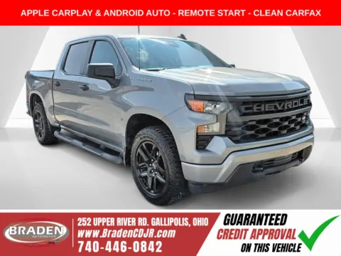 Gray 2023 Chevrolet Silverado 1500 Custom for sale in Gallipolis, OH