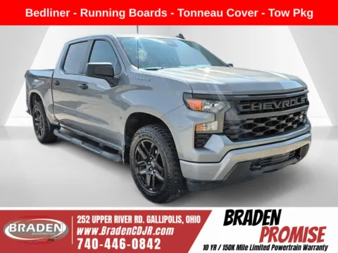 Gray 2023 Chevrolet Silverado 1500 Custom for sale in Gallipolis, OH