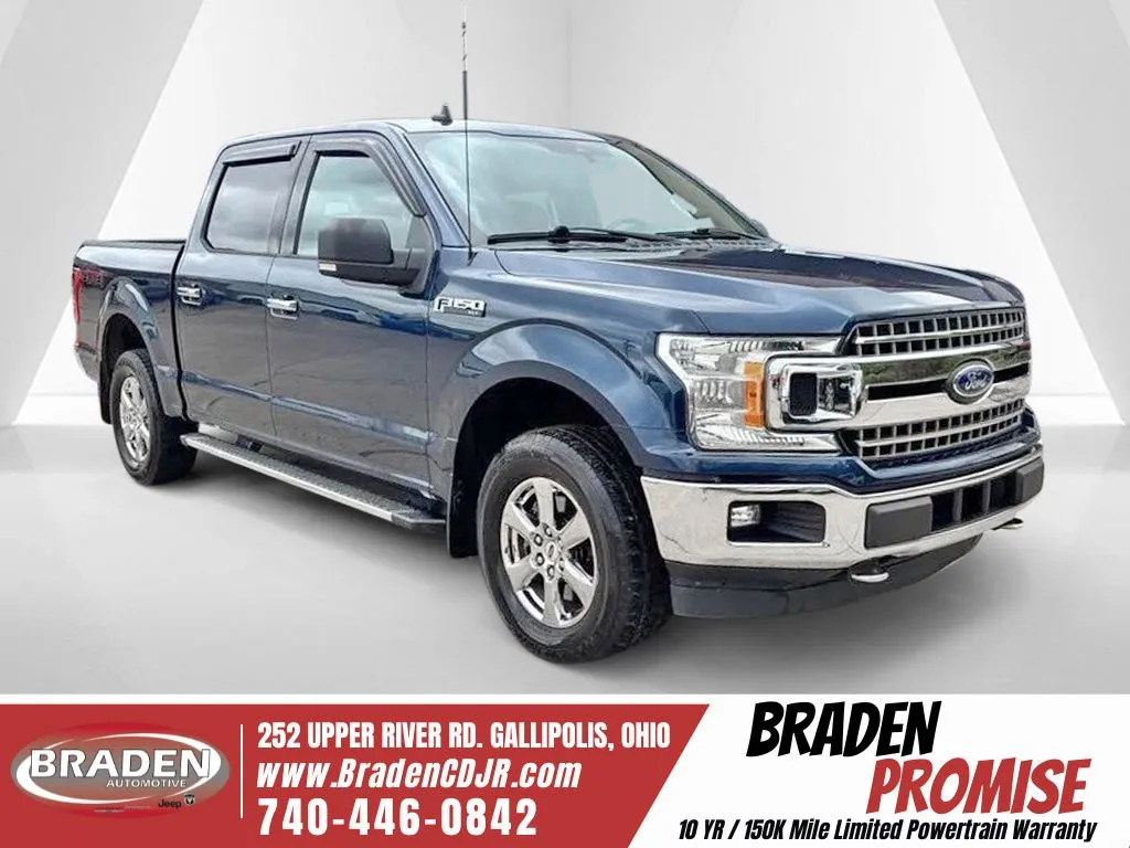 Blue 2020 Ford F-150 XLT for sale in Gallipolis, OH