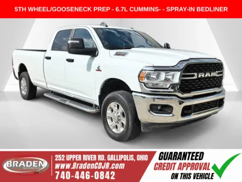 White 2024 Ram 3500 Big Horn for sale in Gallipolis, OH