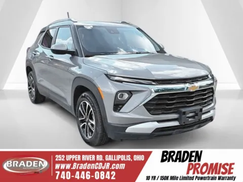 Gray 2025 Chevrolet TrailBlazer LT for sale in Gallipolis, OH