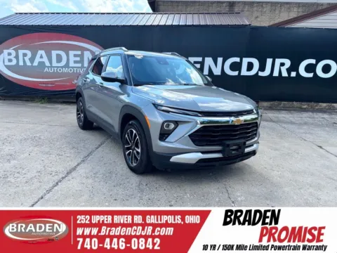 Gray 2025 Chevrolet TrailBlazer LT for sale in Gallipolis, OH
