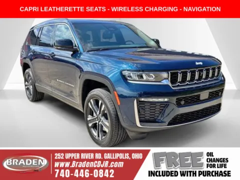 Blue 2027 Jeep Grand Cherokee L Limited for sale in Gallipolis, OH