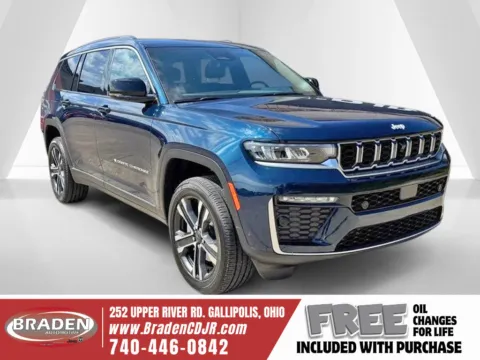 Blue 2027 Jeep Grand Cherokee L Limited for sale in Gallipolis, OH