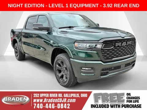 Green 2026 Ram 1500 Big Horn/Lone Star for sale in Gallipolis, OH
