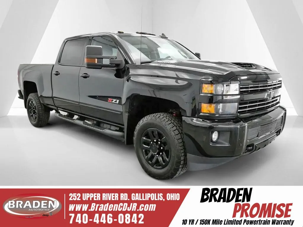 Black 2019 Chevrolet Silverado 2500 HD LTZ for sale in Gallipolis, OH