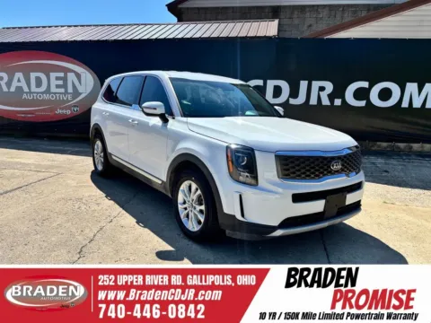 White 2021 Kia Telluride LX for sale in Gallipolis, OH