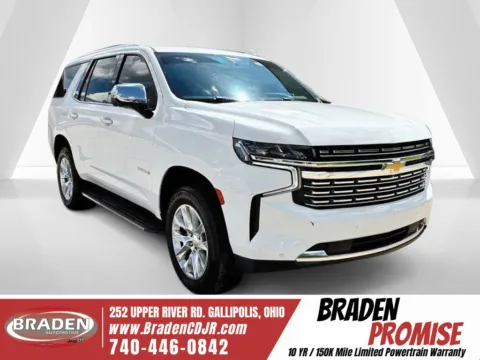 White 2021 Chevrolet Tahoe Premier for sale in Gallipolis, OH