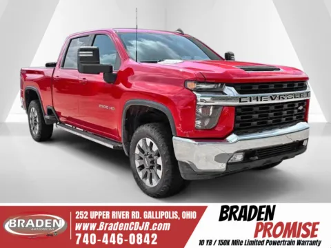 Red 2021 Chevrolet Silverado 2500 HD LT for sale in Gallipolis, OH