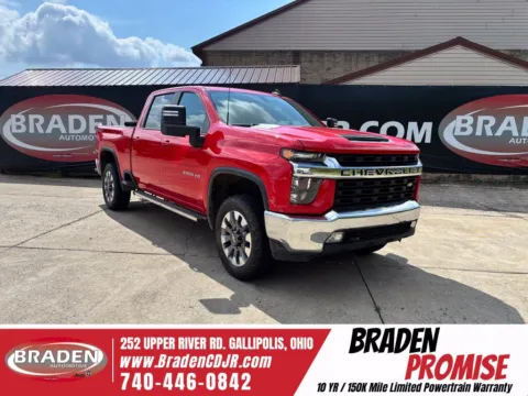 Red 2021 Chevrolet Silverado 2500 HD LT for sale in Gallipolis, OH