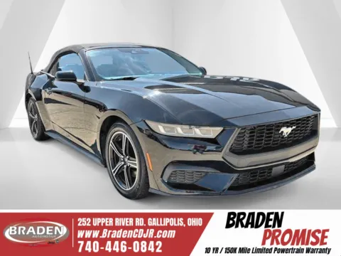 Black 2024 Ford Mustang EcoBoost Premium for sale in Gallipolis, OH