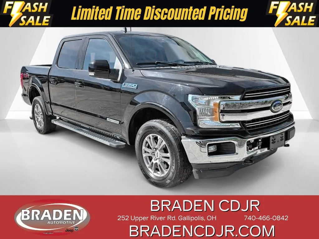 Black 2019 Ford F-150 Lariat for sale in Gallipolis, OH