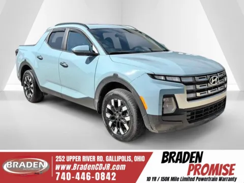 Blue 2025 Hyundai Santa Cruz SEL for sale in Gallipolis, OH