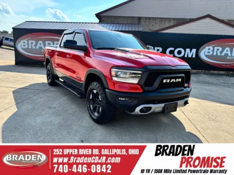 Red 2019 Ram 1500 Rebel for sale in Gallipolis, OH