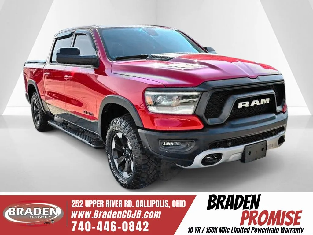 Red 2019 Ram 1500 Rebel for sale in Gallipolis, OH