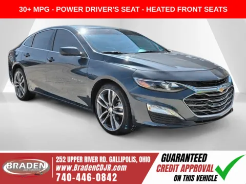 Gray 2020 Chevrolet Malibu LT for sale in Gallipolis, OH