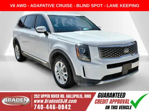 White 2021 Kia Telluride LX for sale in Gallipolis, OH