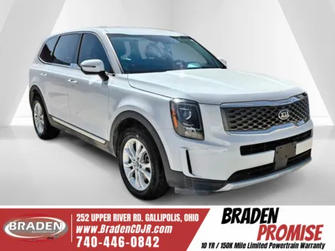 White 2021 Kia Telluride LX for sale in Gallipolis, OH