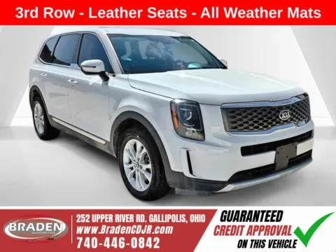White 2021 Kia Telluride LX for sale in Gallipolis, OH