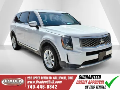 White 2021 Kia Telluride LX for sale in Gallipolis, OH