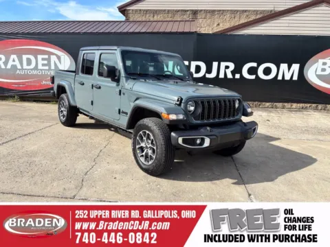 Gray 2027 Jeep Gladiator Sport S for sale in Gallipolis, OH