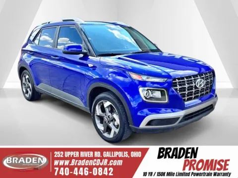 Blue 2025 Hyundai Venue SEL for sale in Gallipolis, OH