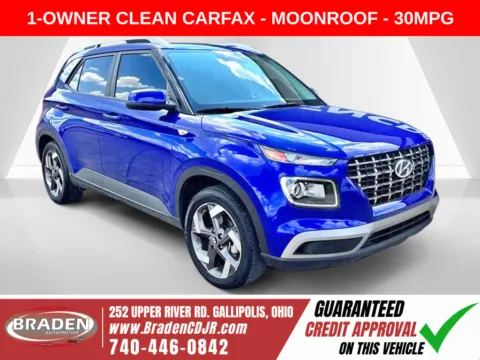 Blue 2025 Hyundai Venue SEL for sale in Gallipolis, OH