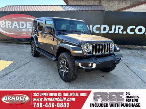 Gray 2027 Jeep Wrangler Sahara for sale in Gallipolis, OH