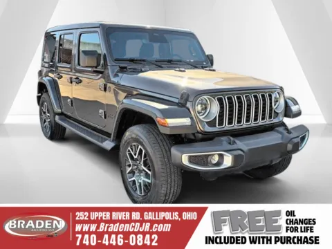 Gray 2027 Jeep Wrangler Sahara for sale in Gallipolis, OH