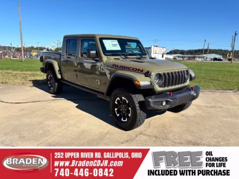Green 2027 Jeep Gladiator Rubicon for sale in Gallipolis, OH