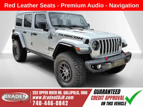 Silver 2022 Jeep Wrangler Unlimited Rubicon for sale in Gallipolis, OH