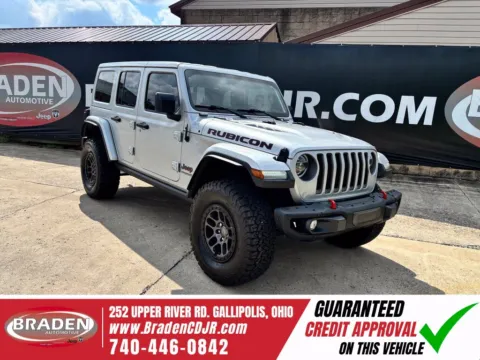 Silver 2022 Jeep Wrangler Unlimited Rubicon for sale in Gallipolis, OH